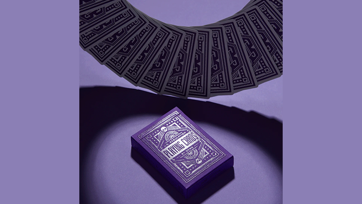 DKNG (Purple Wheel) Playing Cards by Art of Play