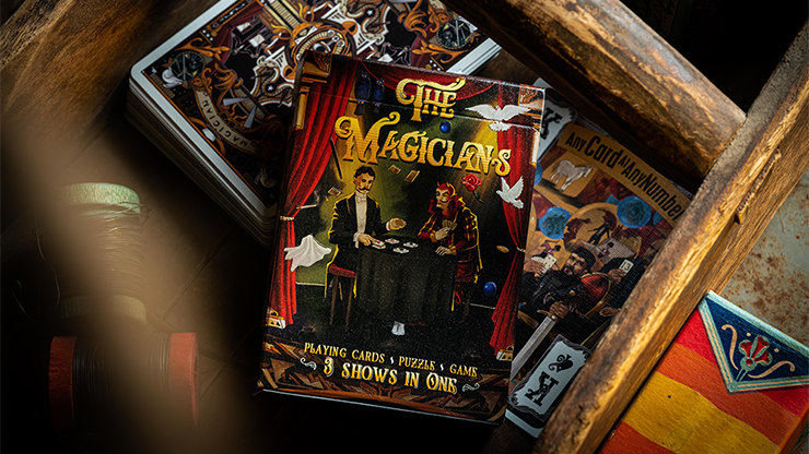 The Magicians Playing Cards, Card Game and Puzzle