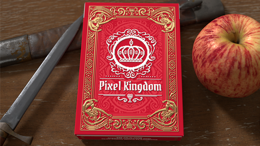 Pixel Kingdom (Red Edition) Playing Cards