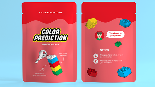 COLOR PREDICTION (Gimmicks and Online Instructions) by Julio Montoro - Trick