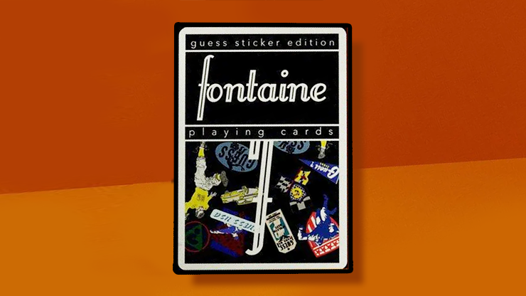 Fontaine: Guess Stickers Playing Cards