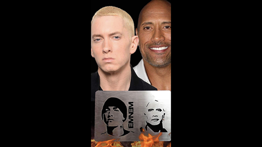 Celebrity Scorch (The ROCK & EMNEM) by Mathew Knight and Stephen Macrow