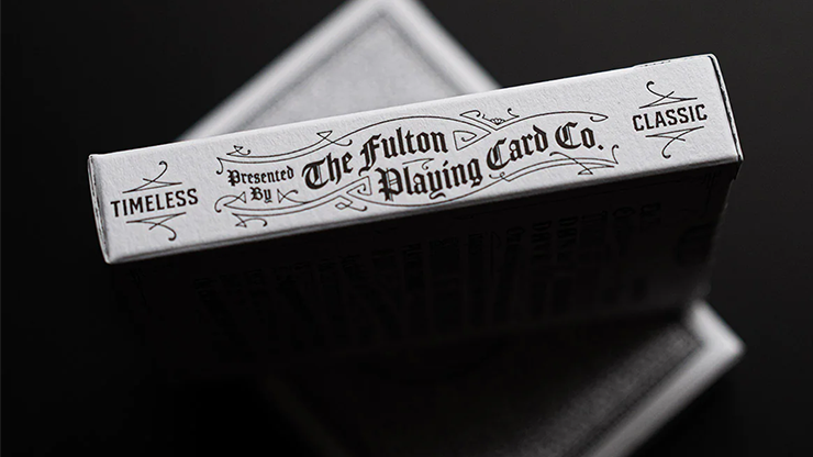 Smoke & Mirrors x Fulton (Smoke-White) Playing Cards by Dan & Dave