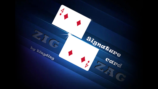 Signature Card Zig Zag by Dingding - Video Download