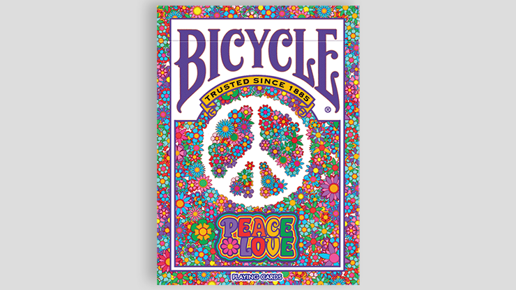 Bicycle Peace & Love Playing Cards by Collectable Playing Cards