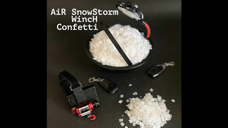 AiR SnowStorm with Winch and Confetti (Gimmick and Online Instructions) by Victor Voitko - Trick