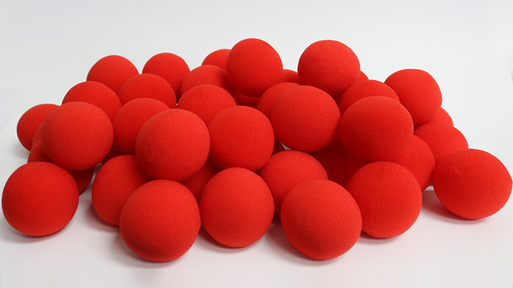 2 inch PRO Sponge Ball (Red) Bag of 50 from Magic by Gosh