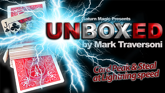 Unboxed Blue (Gimmicks and Online Instructions) by Mark Traversoni - Trick