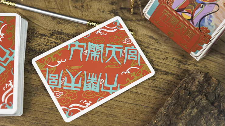 The Monkey King (Red) Playing Cards