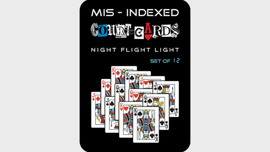 Mis-Indexed Court Cards (LIGHT) - Pack of 12 by Steve Dela - Trick