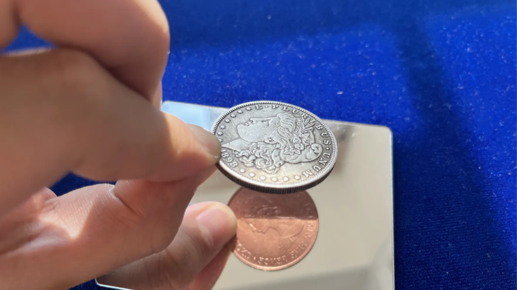 Copper Morgan Double Face Coin by N2G - Trick