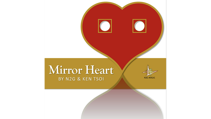 Mirror Heart Black by N2G & Ken Tsoi (Gimmicks and online instructions) - Trick