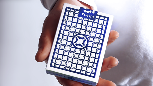 TURN (Blue) Playing Cards by Mechanic Industries - Trick