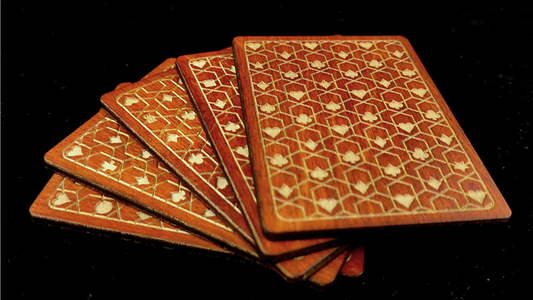 Wooden ESP Cards by Joker Magic - Trick