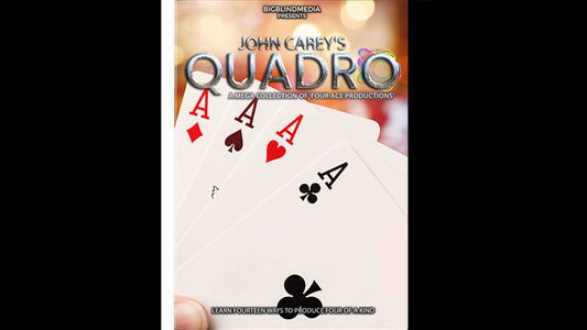 Quadro by John Carey - Fourteen Methods for Producing Four-of-a-Kind - Video Download
