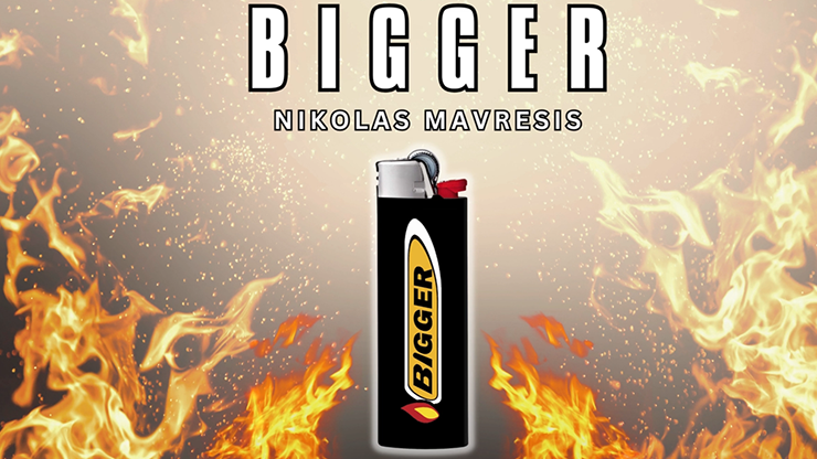 Bigger (Gimmicks and Online Instructions) by Nikolas Maversis - Trick