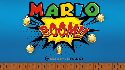 MARIO BOOM (Gimmicks and Online Instructions) by Gustavo Raley - Trick