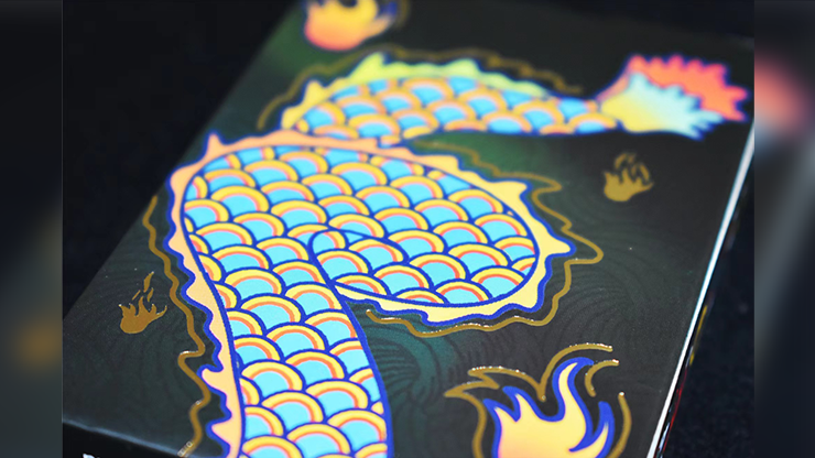 The King of Dragon (Holographic) Playing Cards