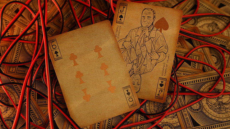 Oppenheimer Nucleus Playing Cards by Room One