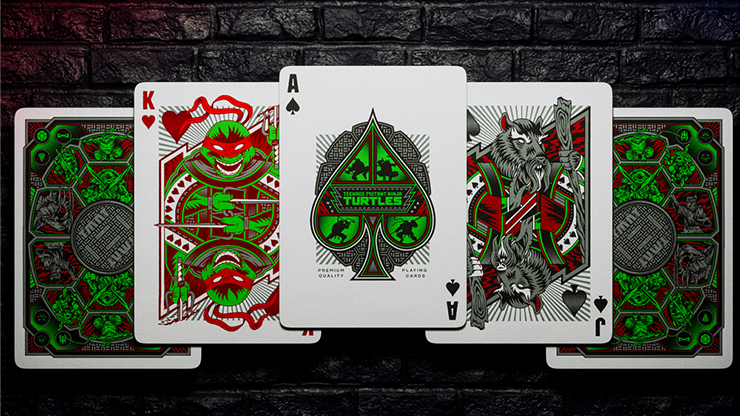 Teenage Mutant Ninja Turtles Playing Cards by theory11