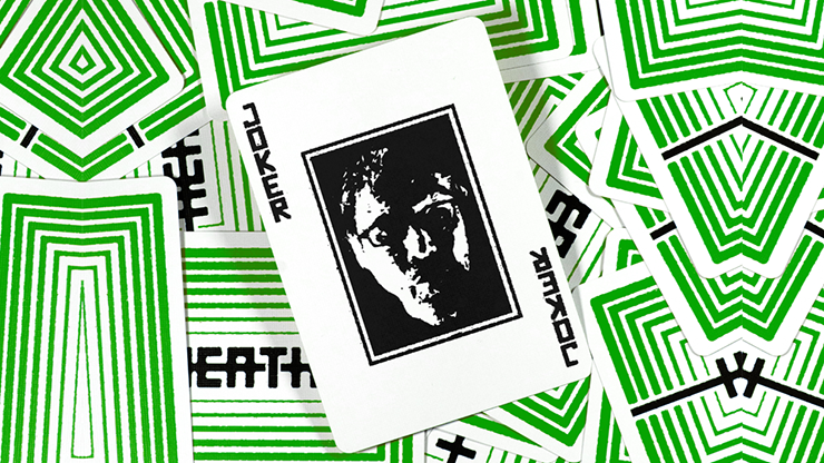 HEATH BACK PLAYING CARDS - LENNART GREEN EDITION Playing Cards