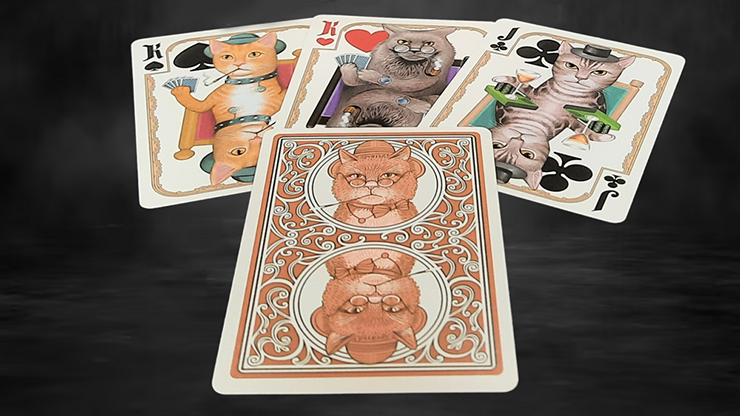 Bicycle Poker Cats V2 Playing Cards