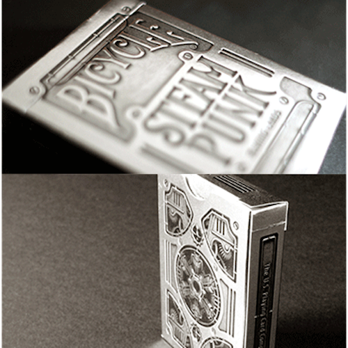 Bicycle Silver Steampunk Deck by USPCC