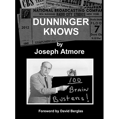 Dunninger Knows by Joseph Atmore - Book