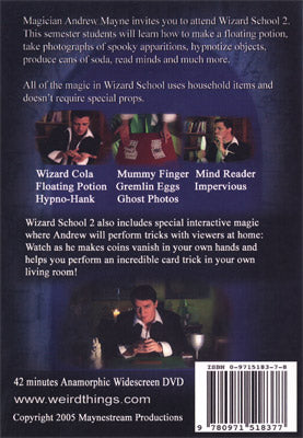 Wizard School 2 by Andrew Mayne - DVD