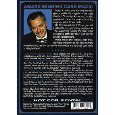 Award Winning Card Magic (5 DVD Set) by Martin Nash - DVD