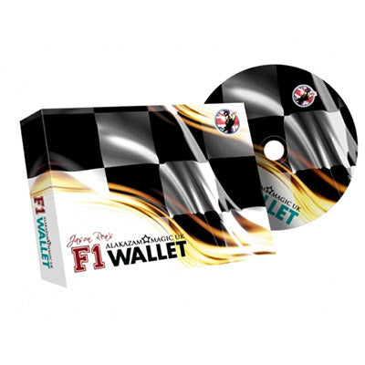 F1 Wallet (Blue) by Jason Rea and Alakazam - DVD