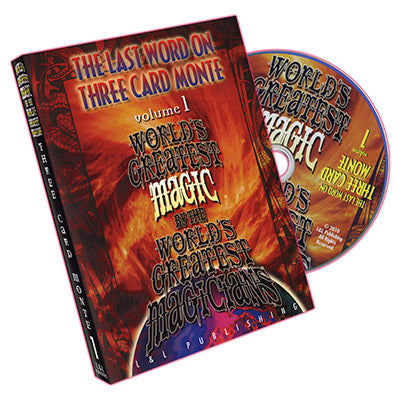 World's Greatest Magic: The Last Word on Three Card Monte Vol. 1 by L&L Publishing - DVD