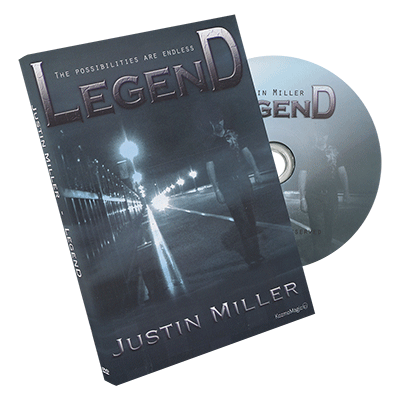 Legend (DVD and Gimmicks) by Justin Miller and Kozmomagic - DVD