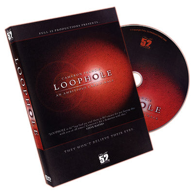 Loophole by Cameron Francis - DVD