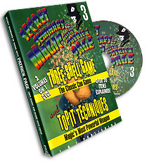 Secret Seminars of Magic Vol 3 (Three Shell Game and Topit Techniques) with Patrick Page - DVD