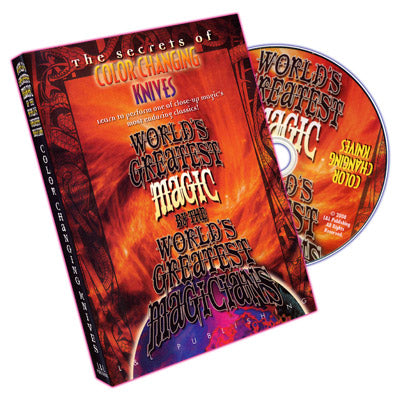 World's Greatest Magic: Color Changing Knives - DVD