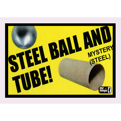 Ball and Tube Mystery (Steel) by Mr. Magic - Trick