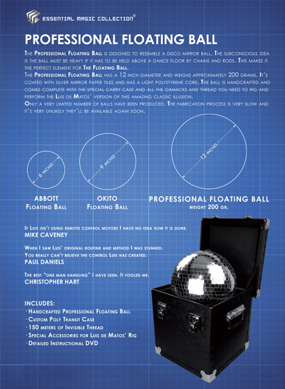 Professional Floating Ball by Luis de Matos - Trick