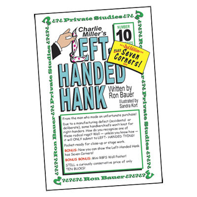 Ron Bauer Series: #10 - Charlie Miller's Left-Handed Hank - Book