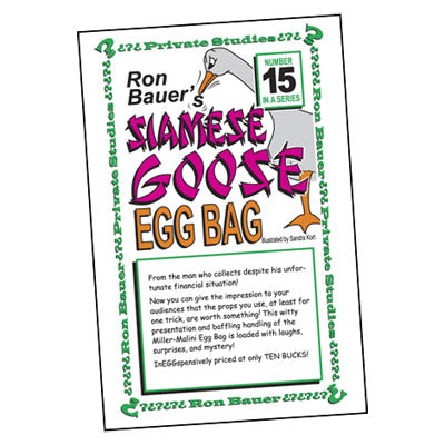 Ron Bauer Series: #15 - Siamese Goose Eggbag - Book