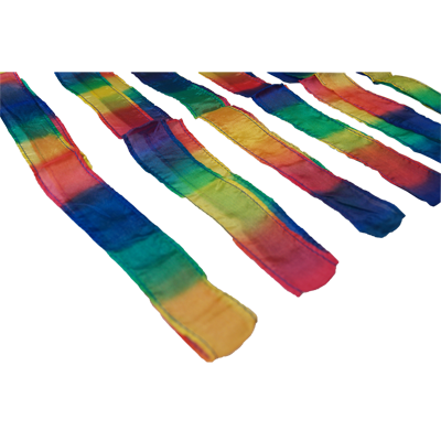 Thumb Tip Streamer 12 pack (1 inch x 34 inch) by Magic by Gosh - Tricks