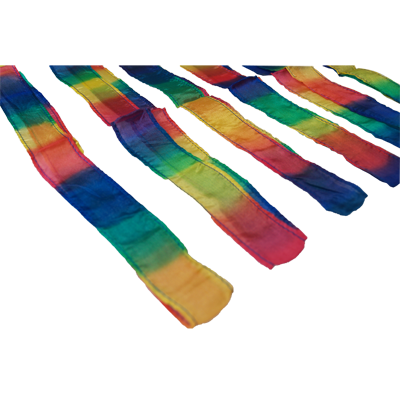 Thumb Tip Streamer 12 PACK (1 inch x 68 inch) by Magic by Gosh - Tricks